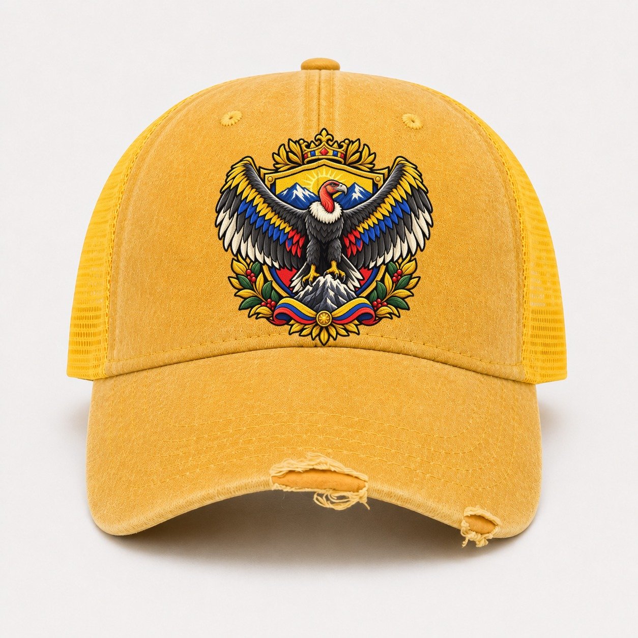 Yellow — front view