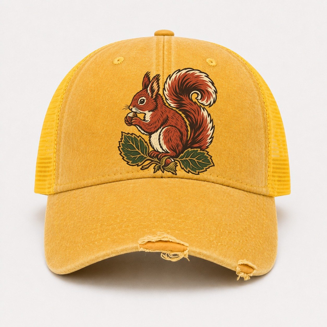 Yellow — front view
