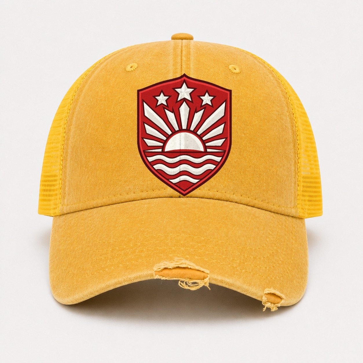 Yellow — front view