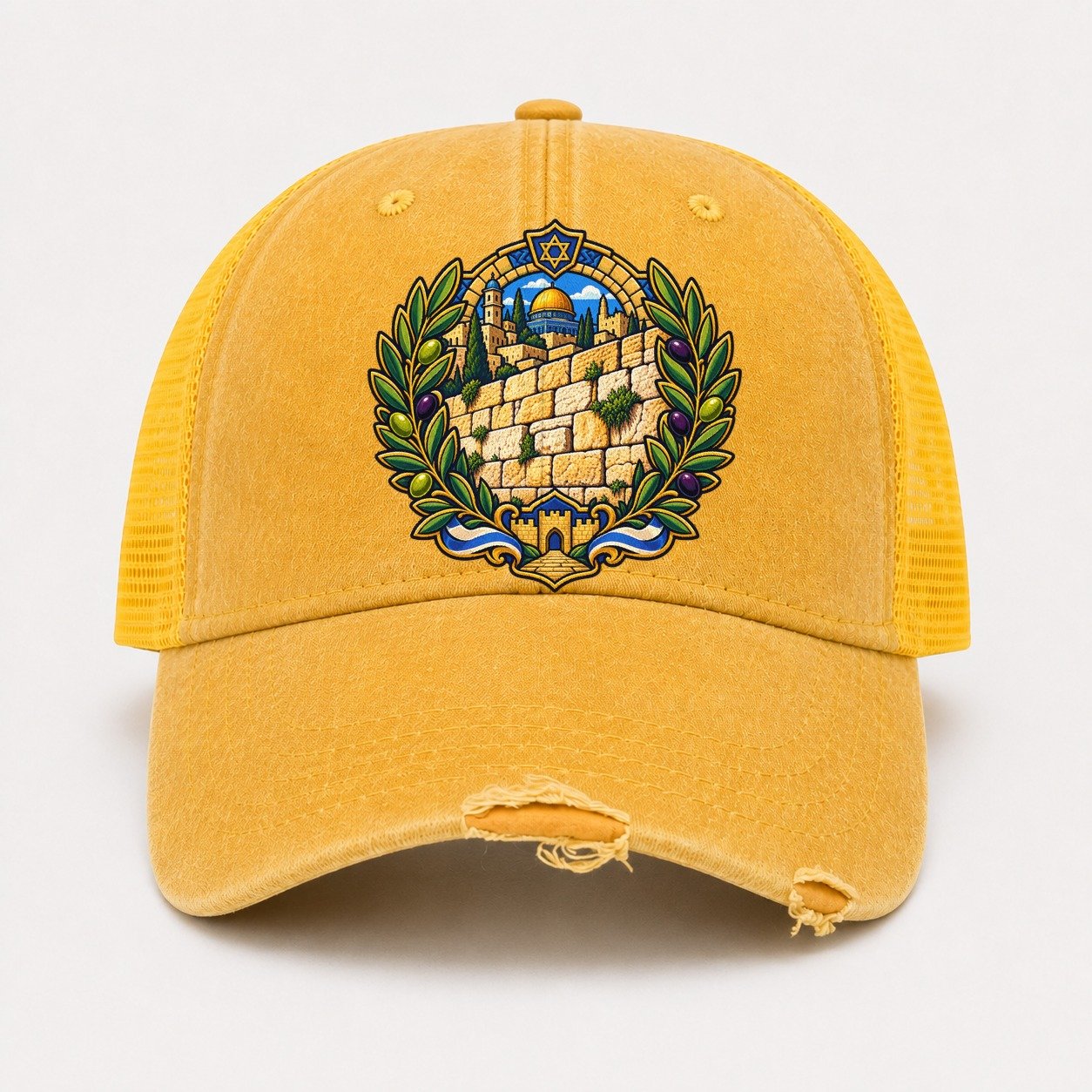Yellow — front view