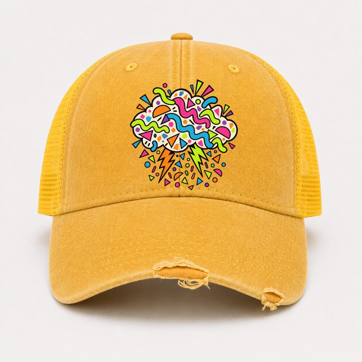 Yellow — front view