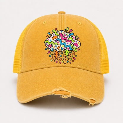 Yellow — front view