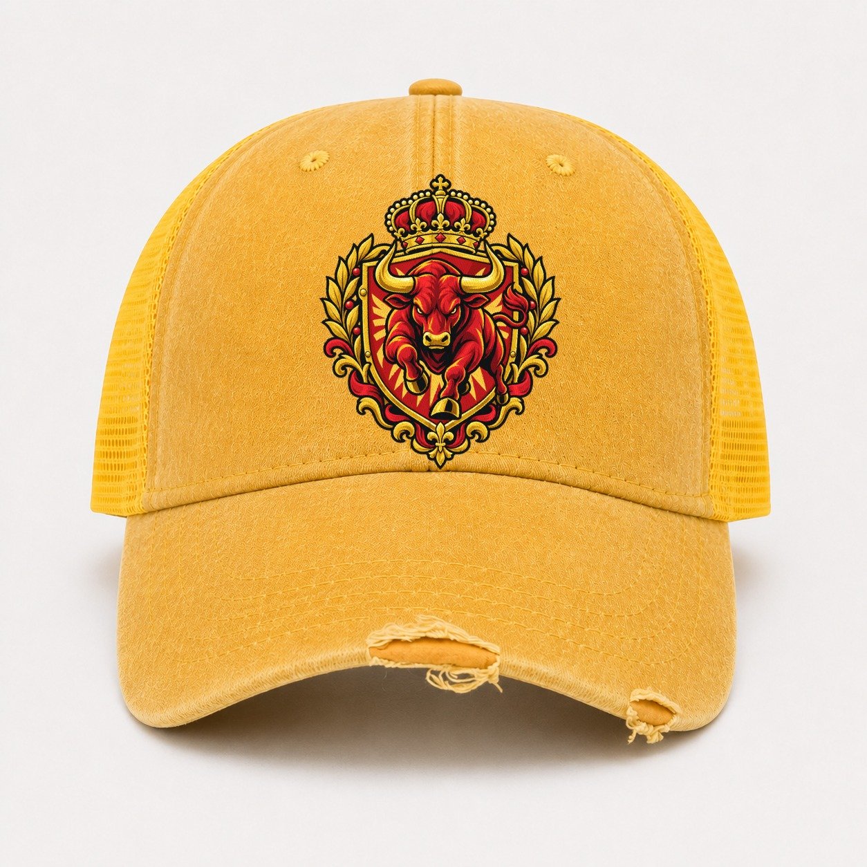 Yellow — front view