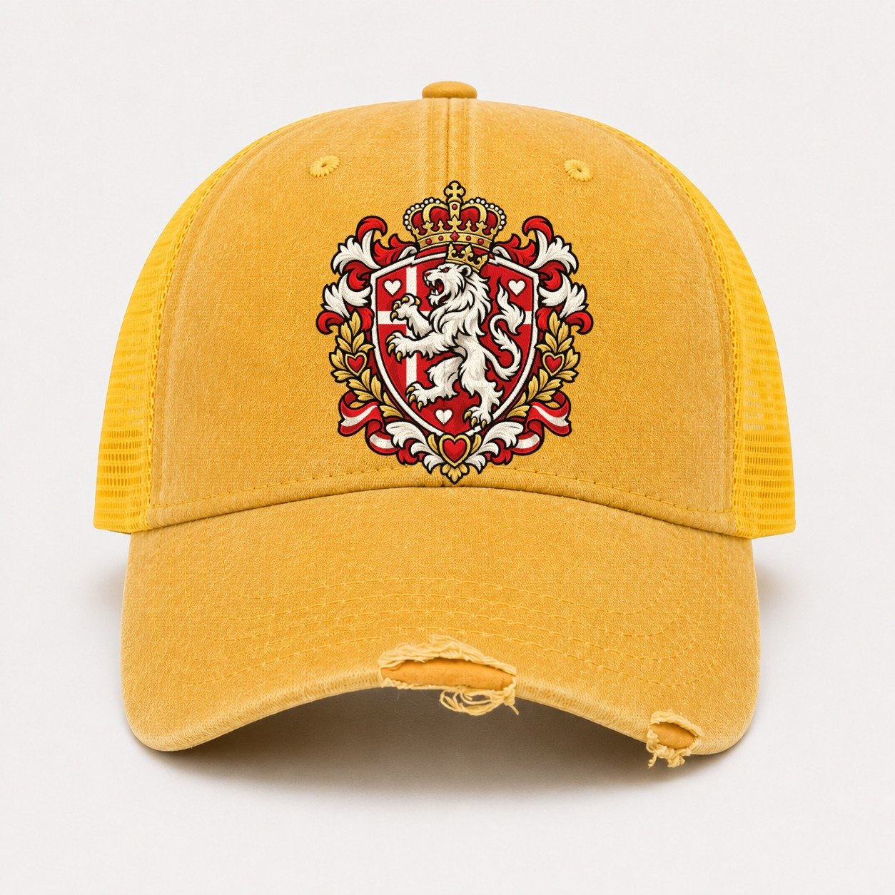 Yellow — front view