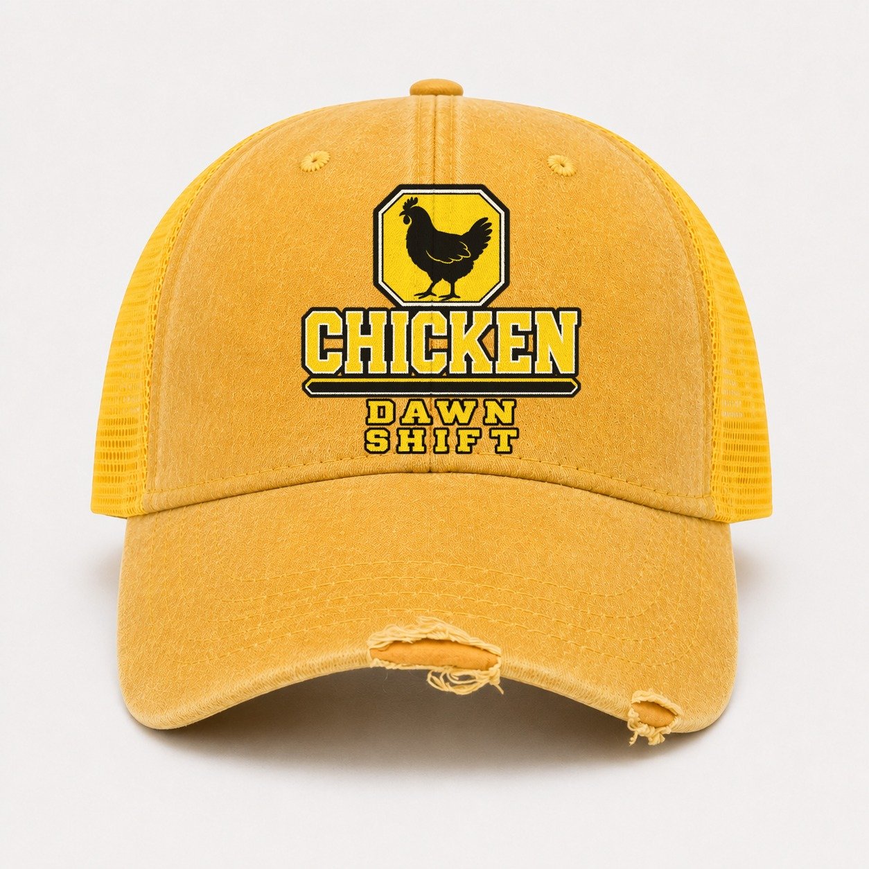 Yellow — front view