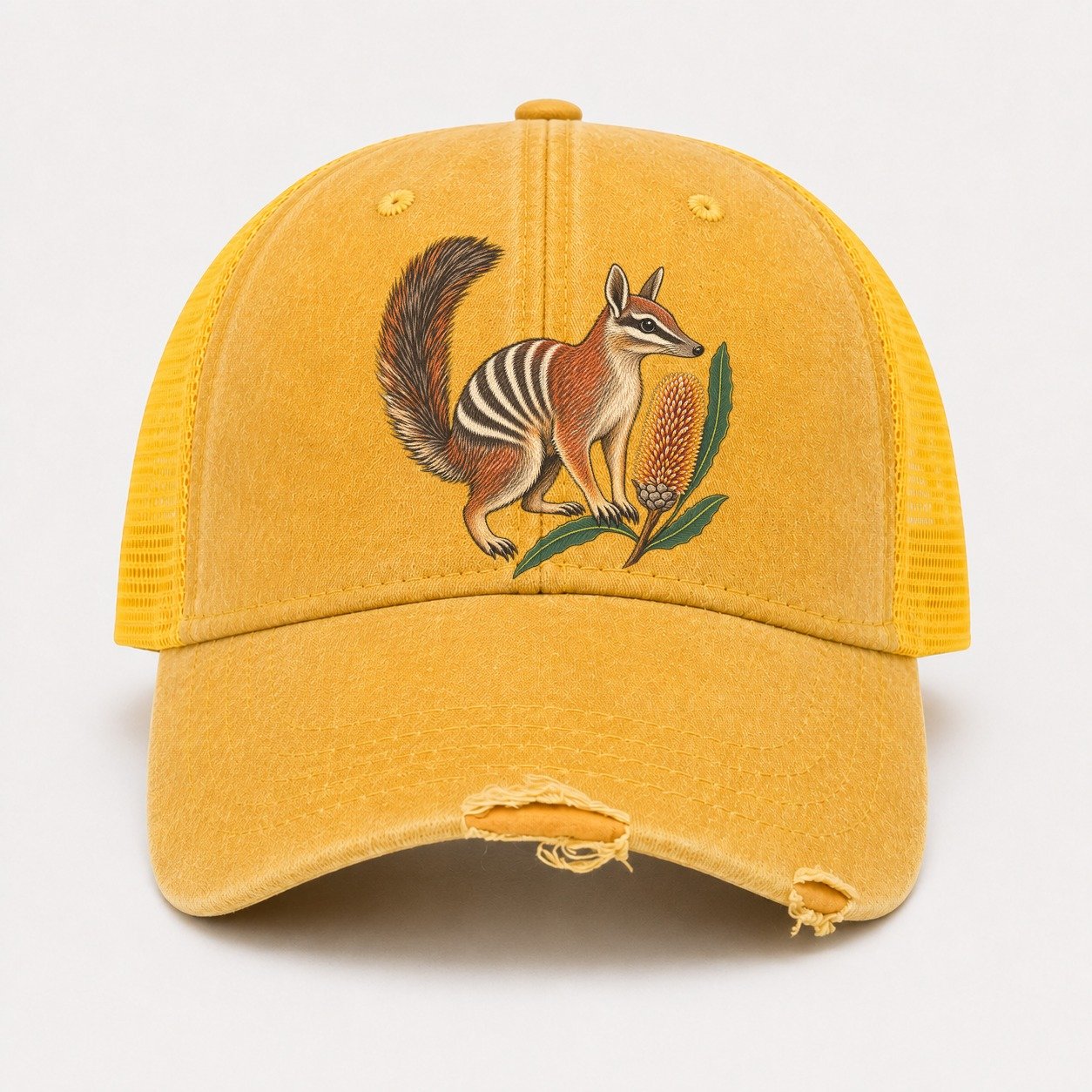 Yellow — front view