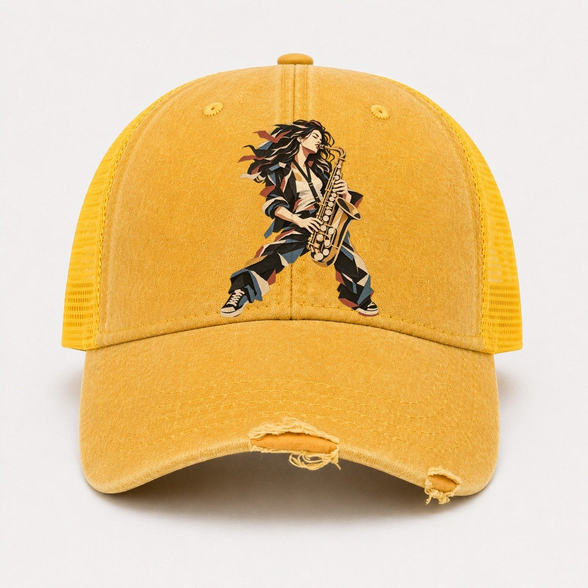 Yellow — front view
