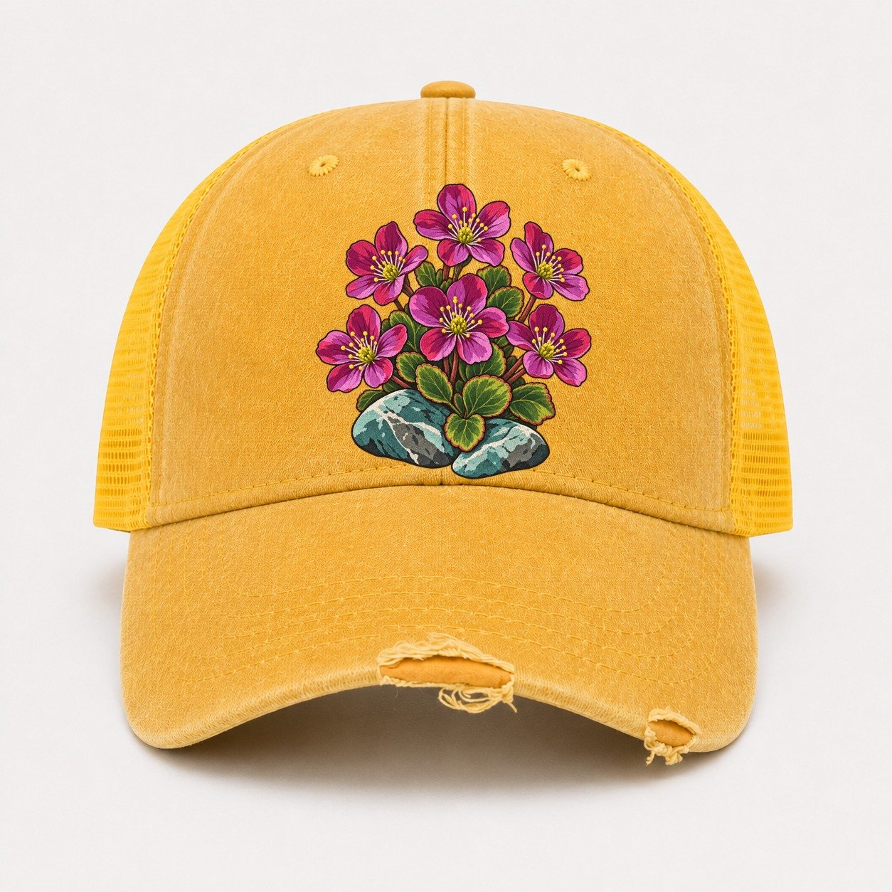 Yellow — front view