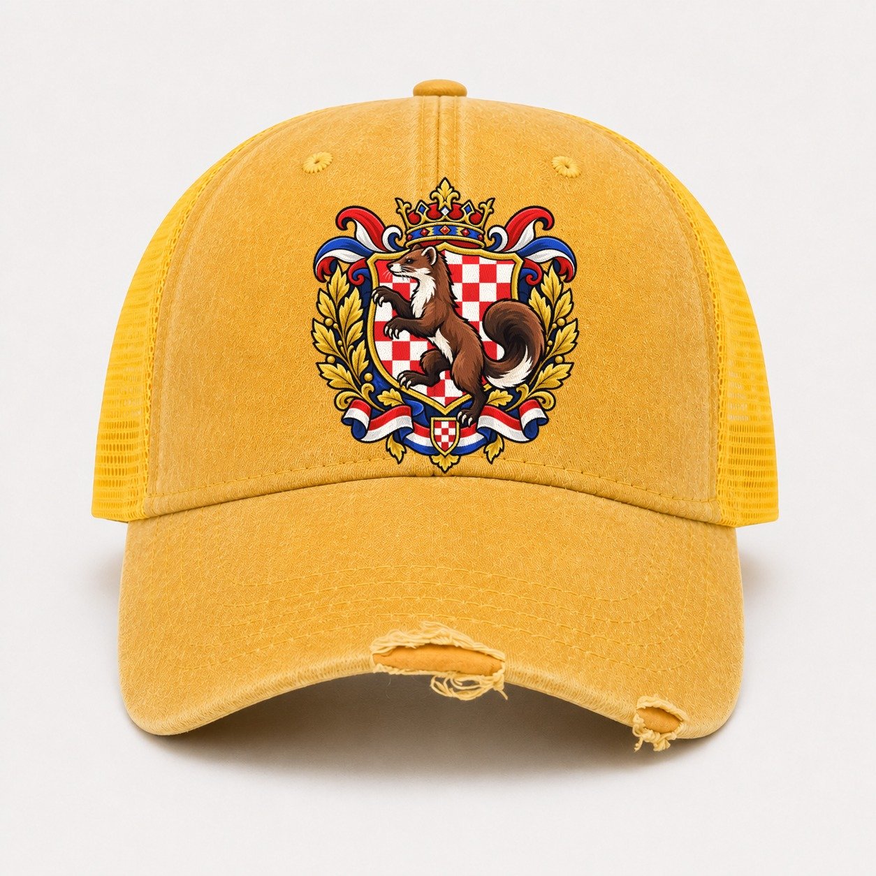 Yellow — front view