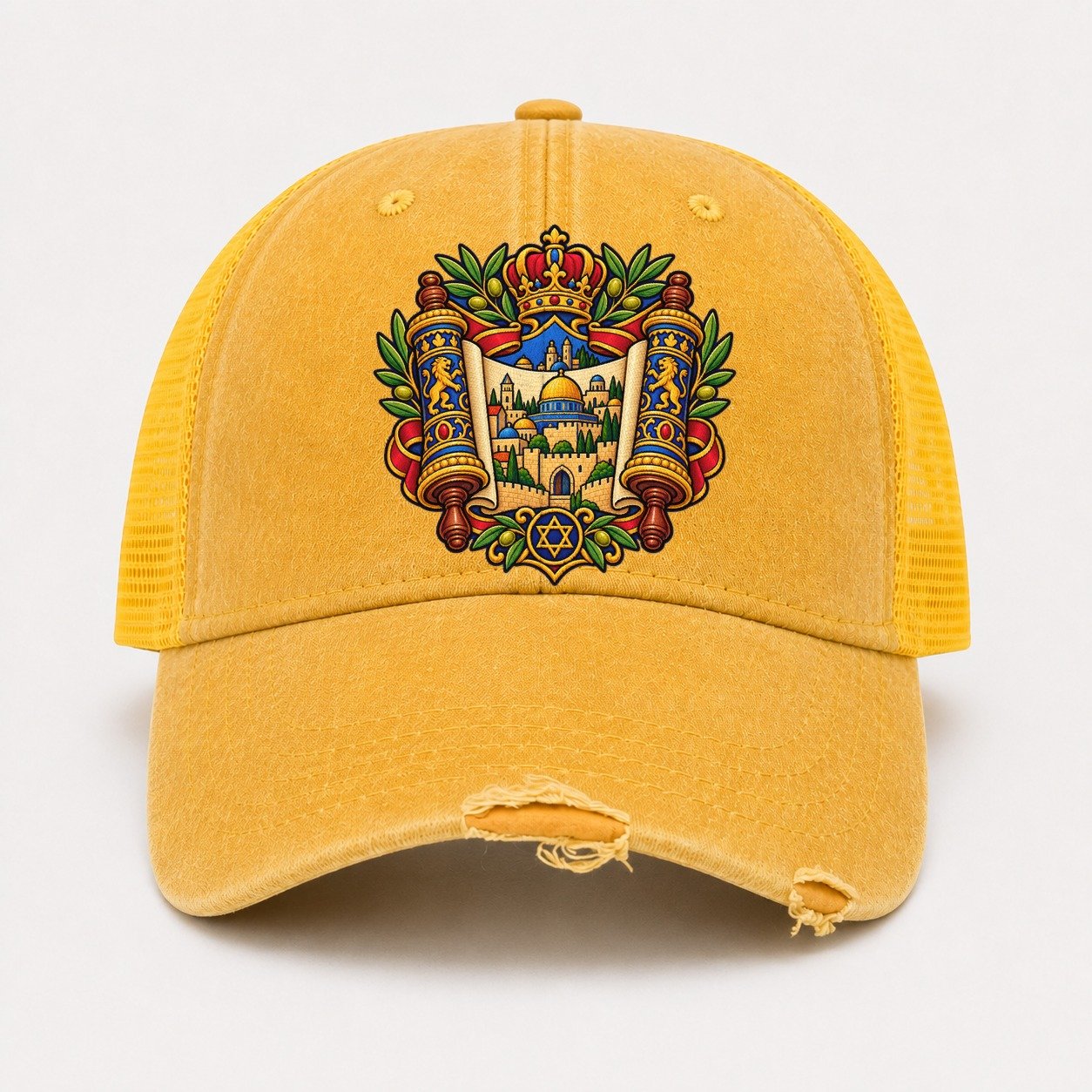 Yellow — front view