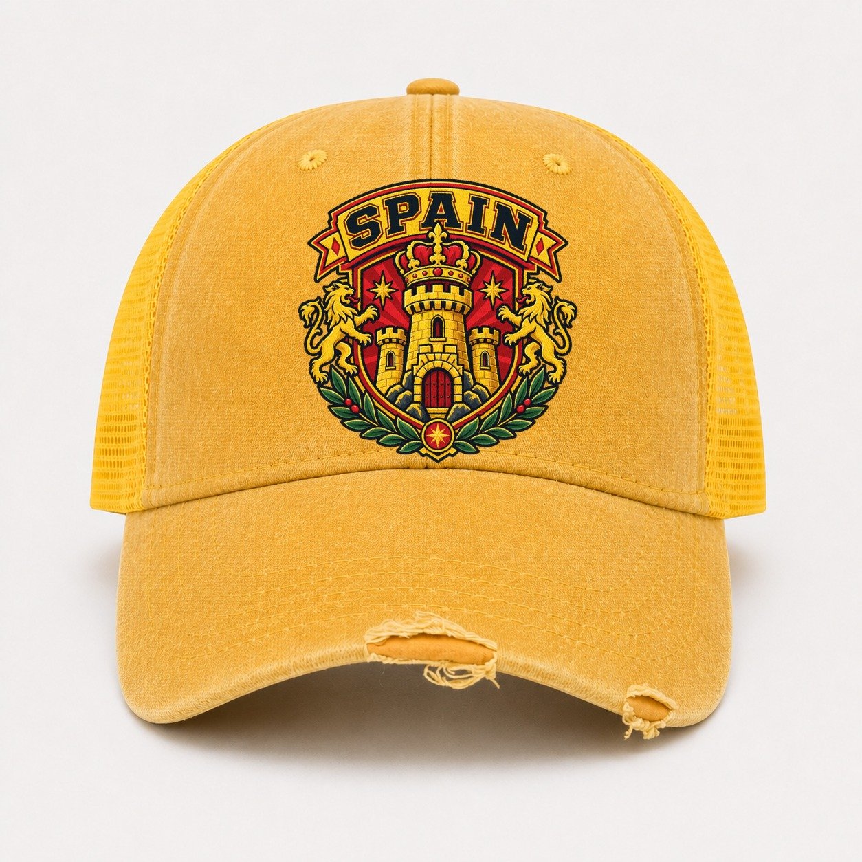 Yellow — front view