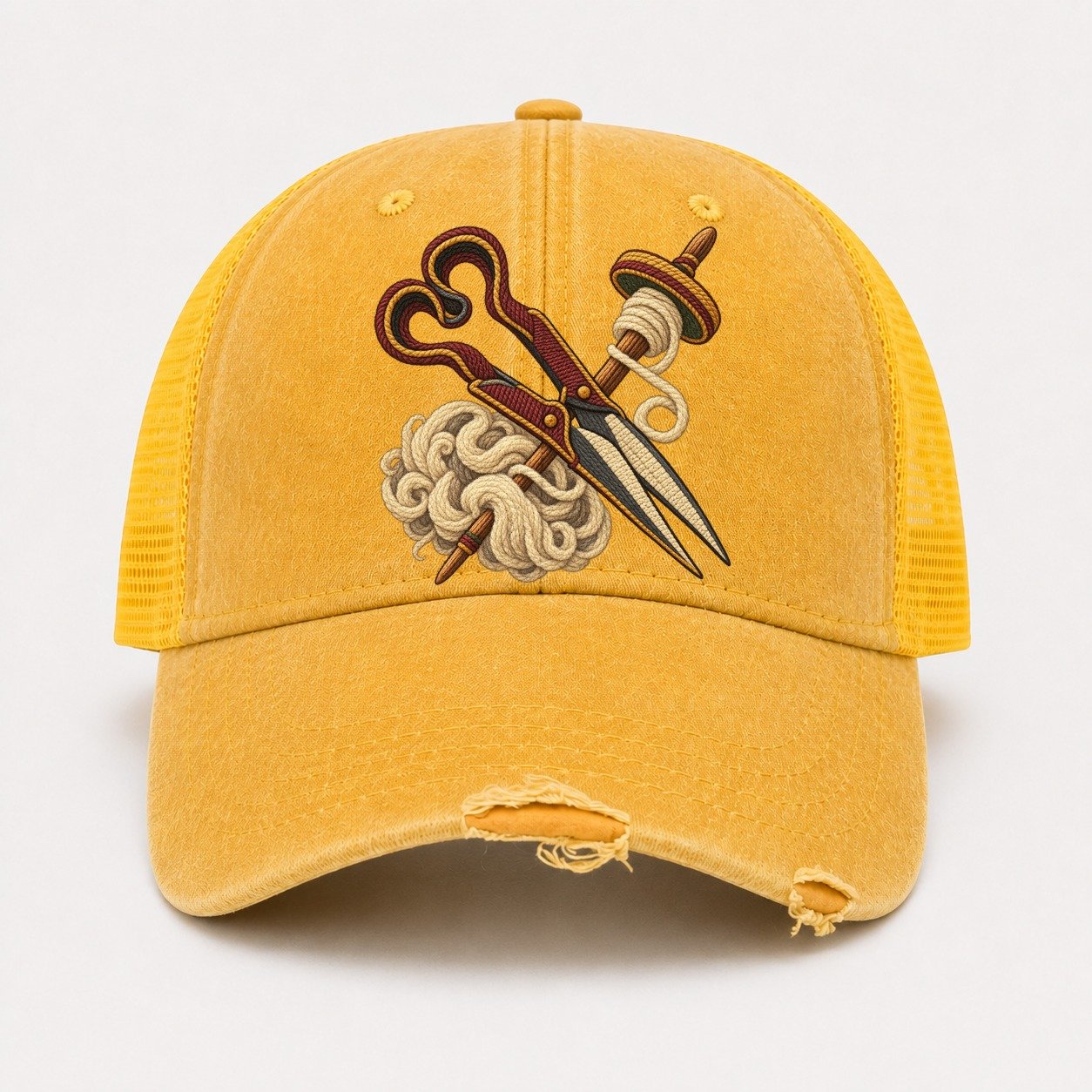 Yellow — front view