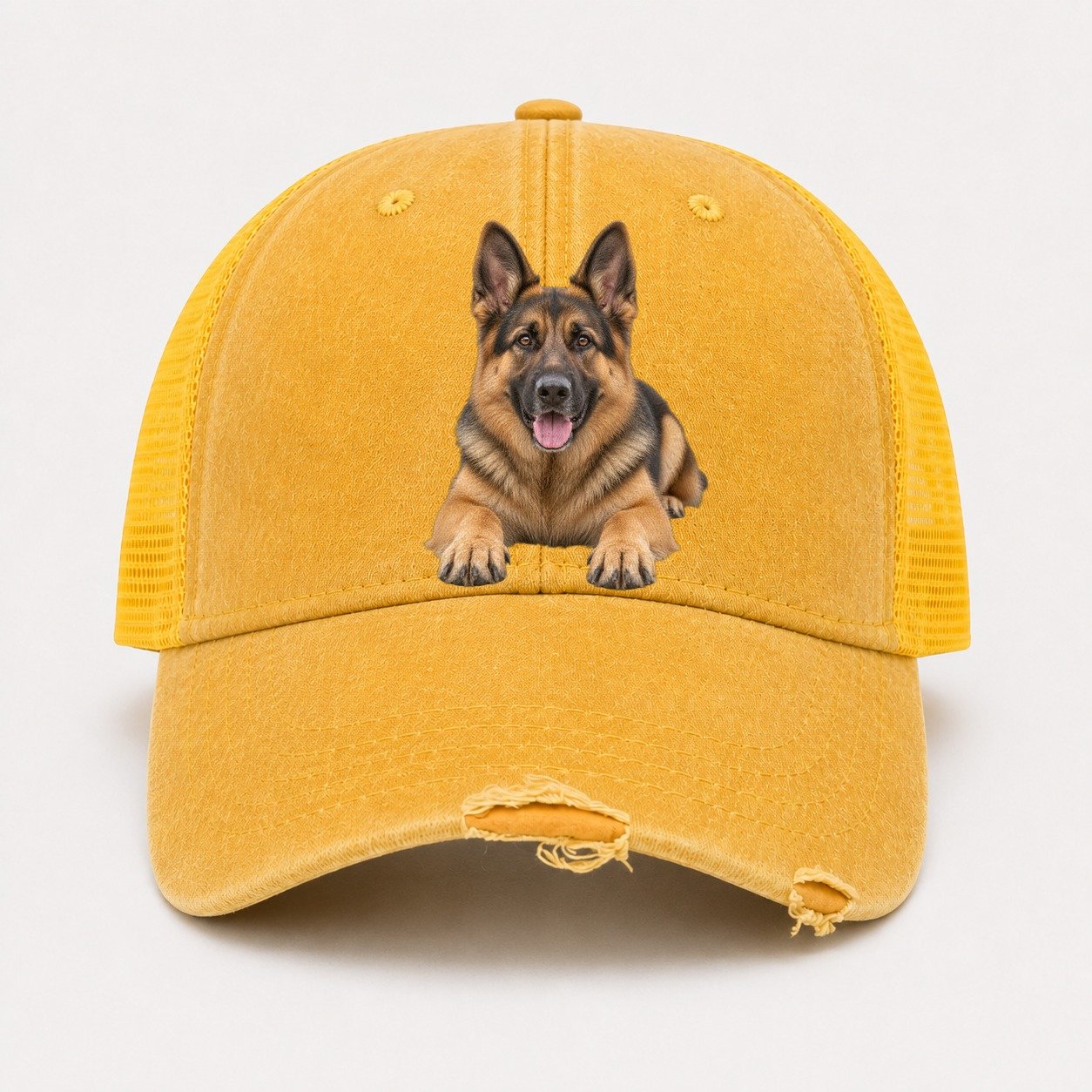 Yellow — front view