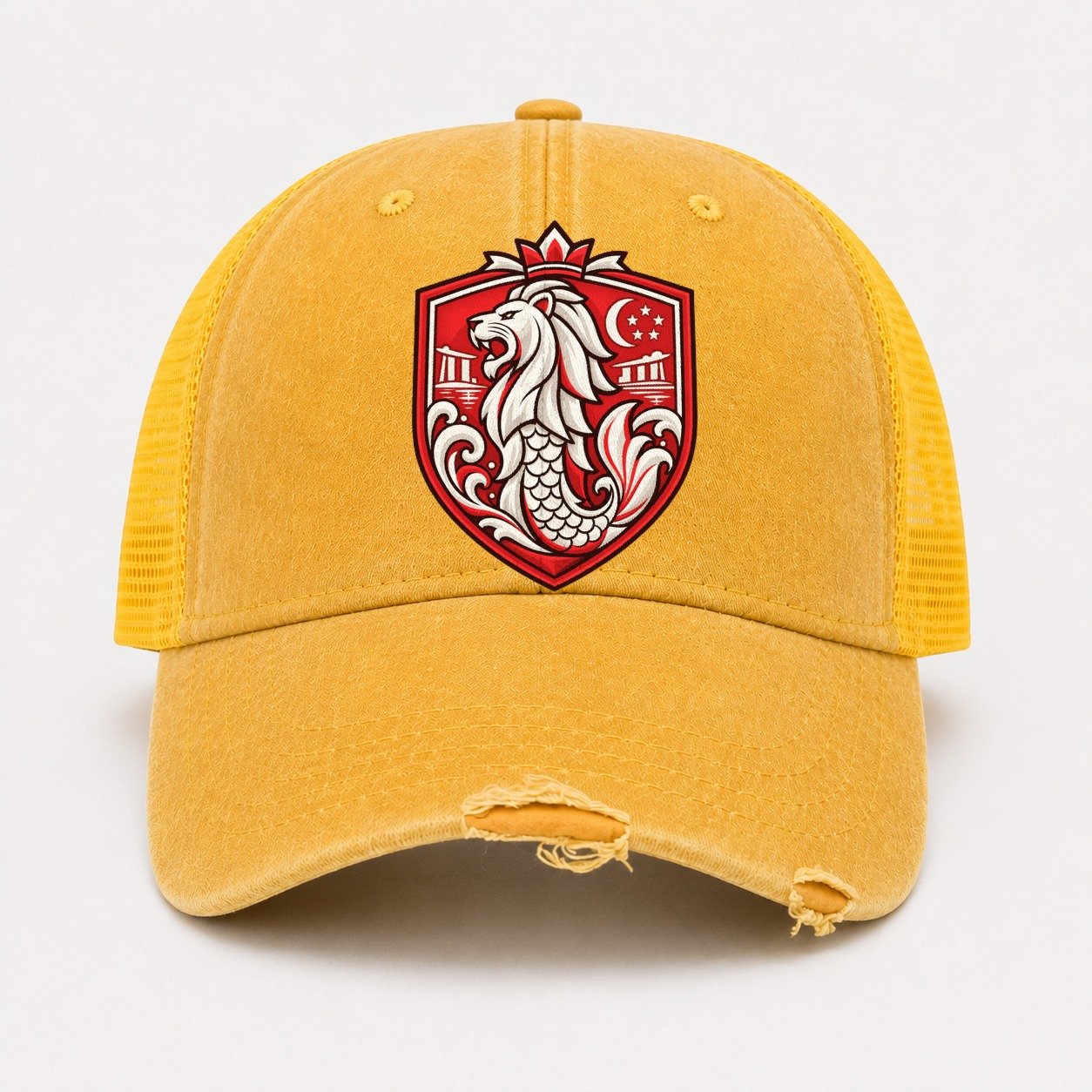 Yellow — front view