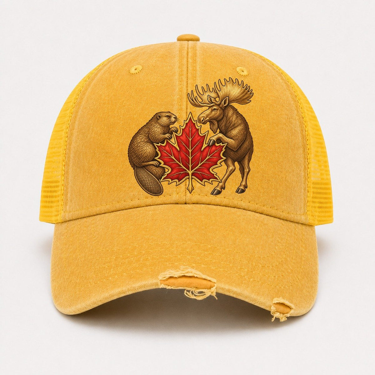 Yellow — front view