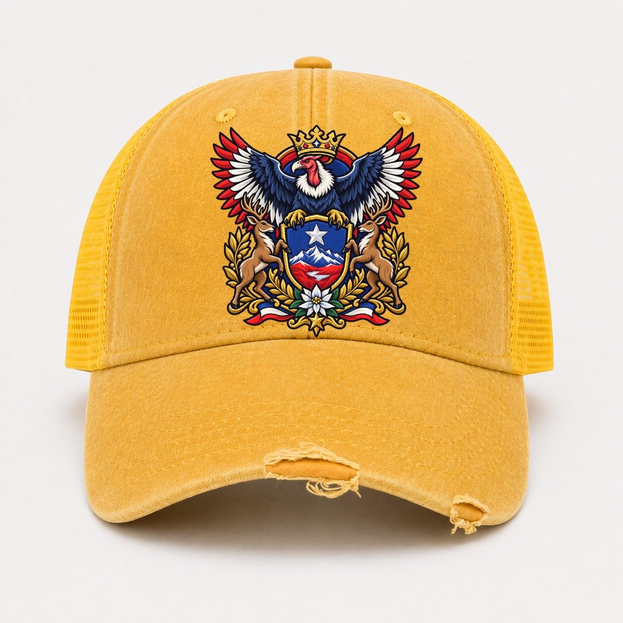 Yellow — front view