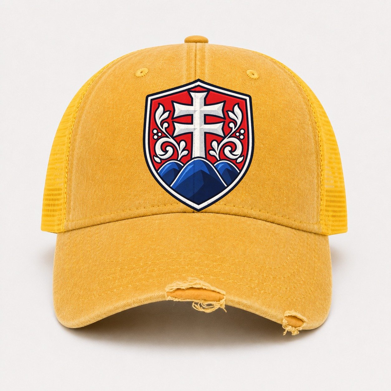 Yellow — front view