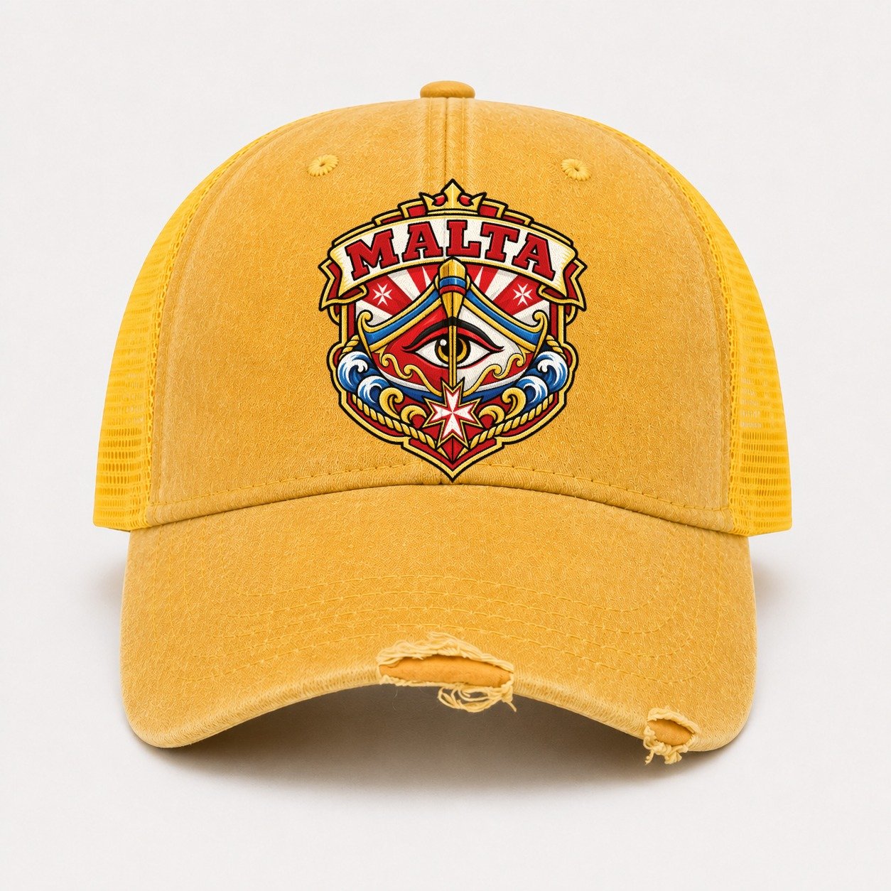 Yellow — front view