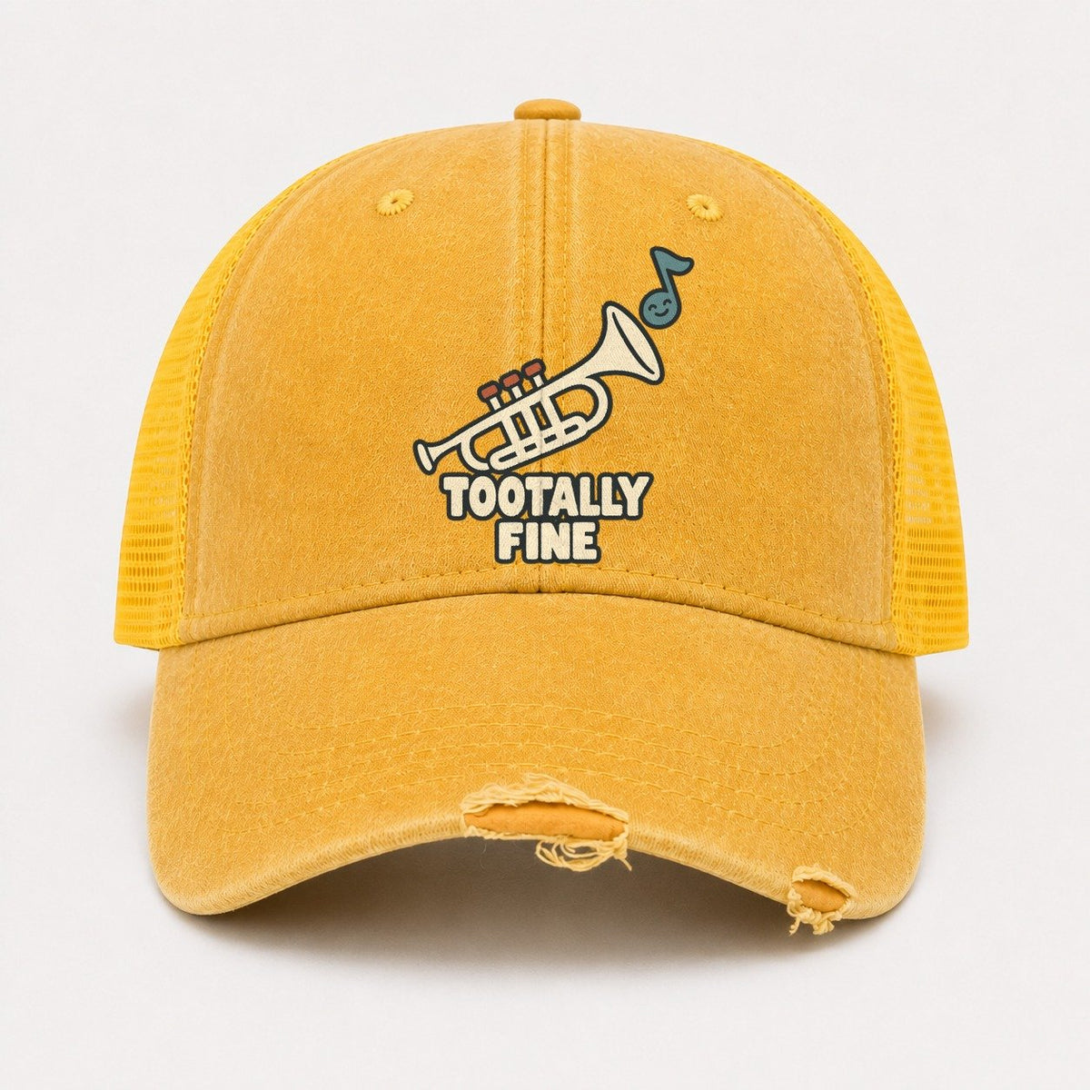Yellow — front view