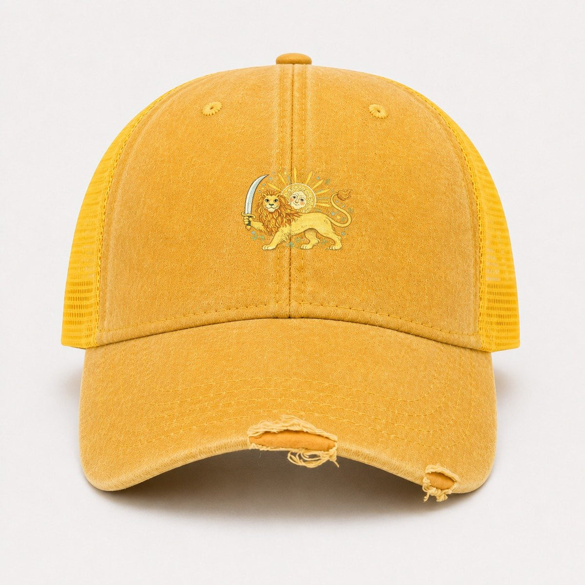 Yellow — front view