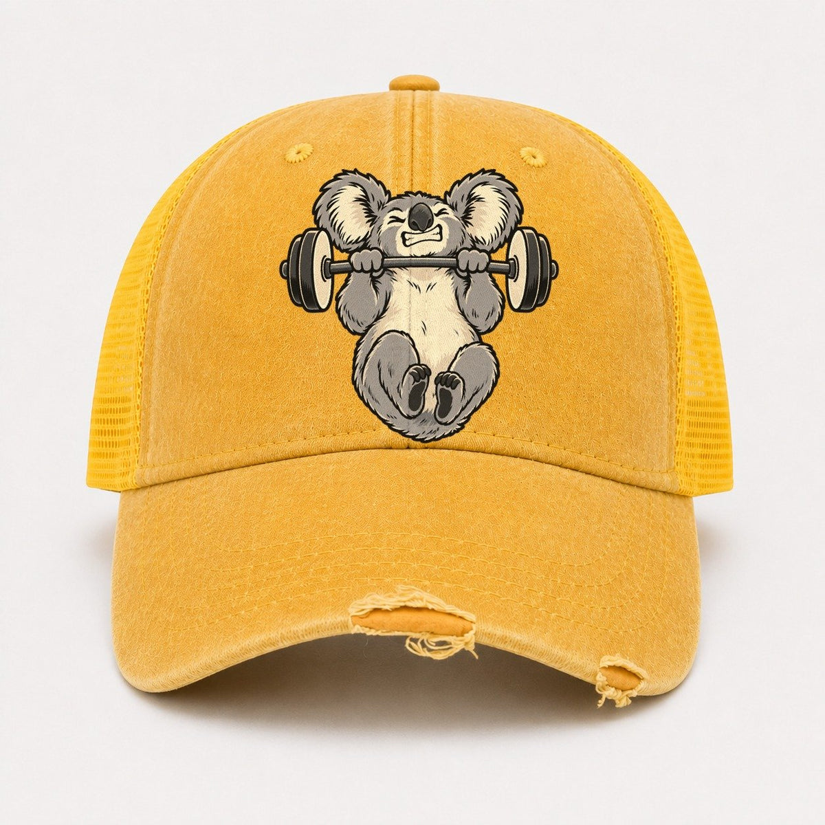 Yellow — front view