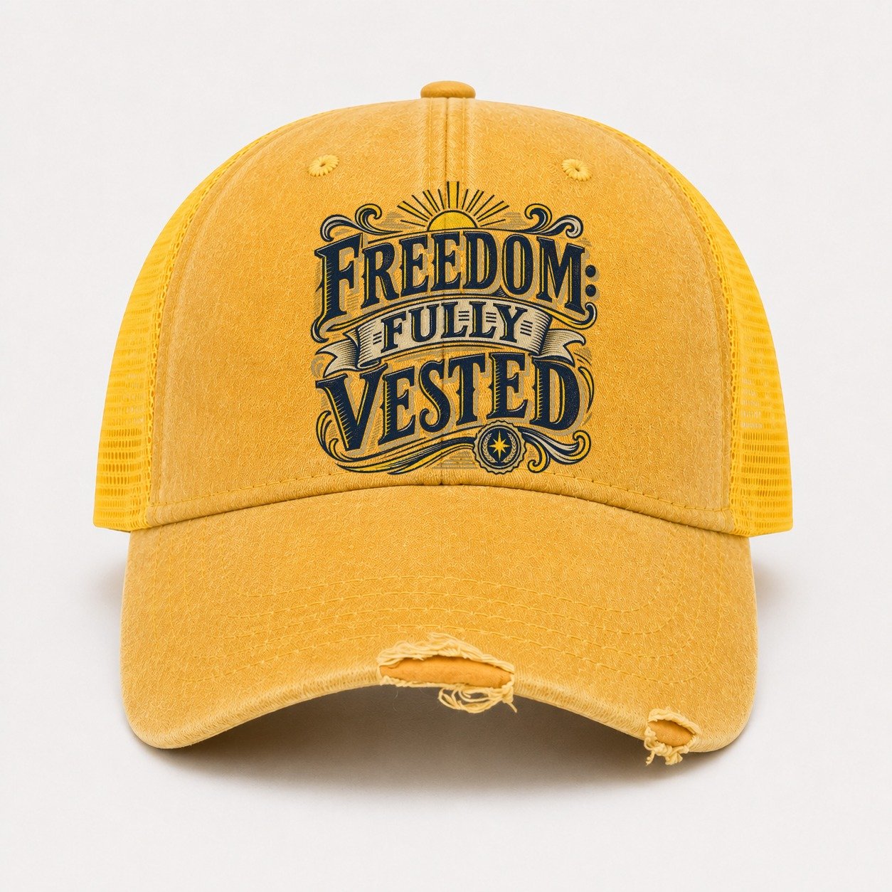 Yellow — front view