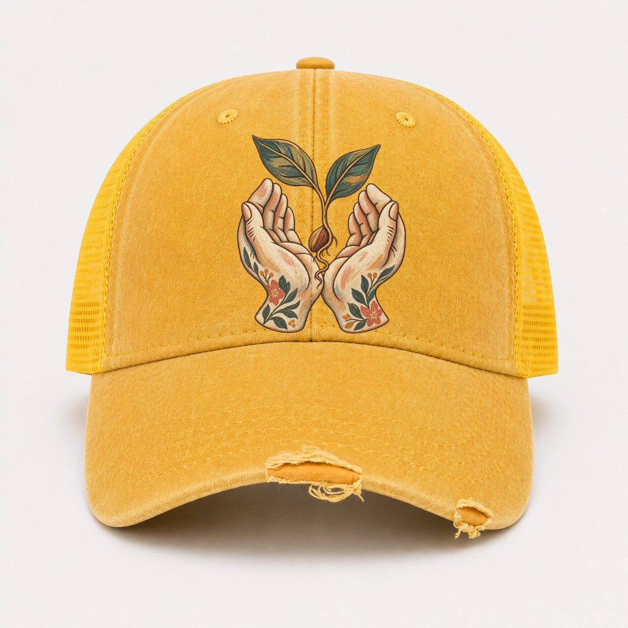 Yellow — front view