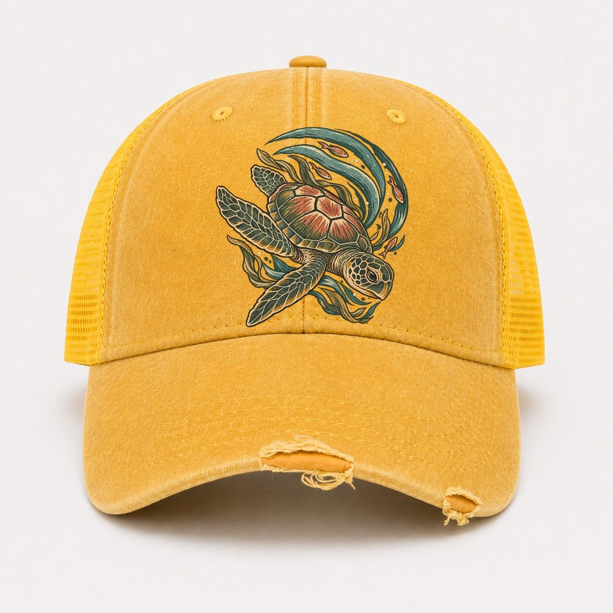 Yellow — front view