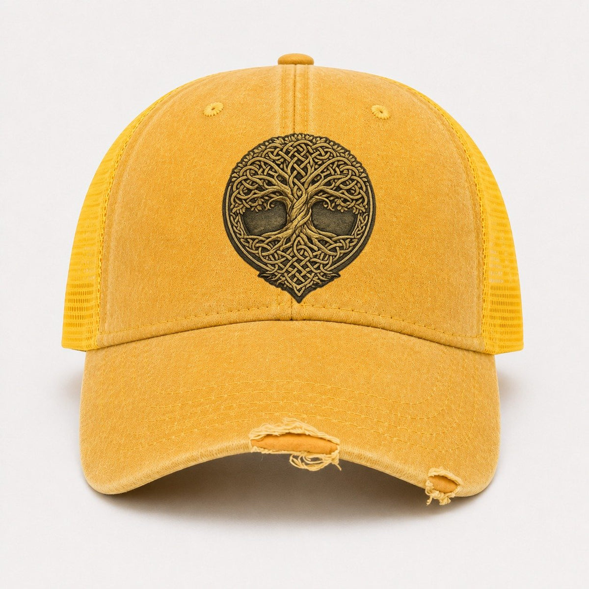 Yellow — front view