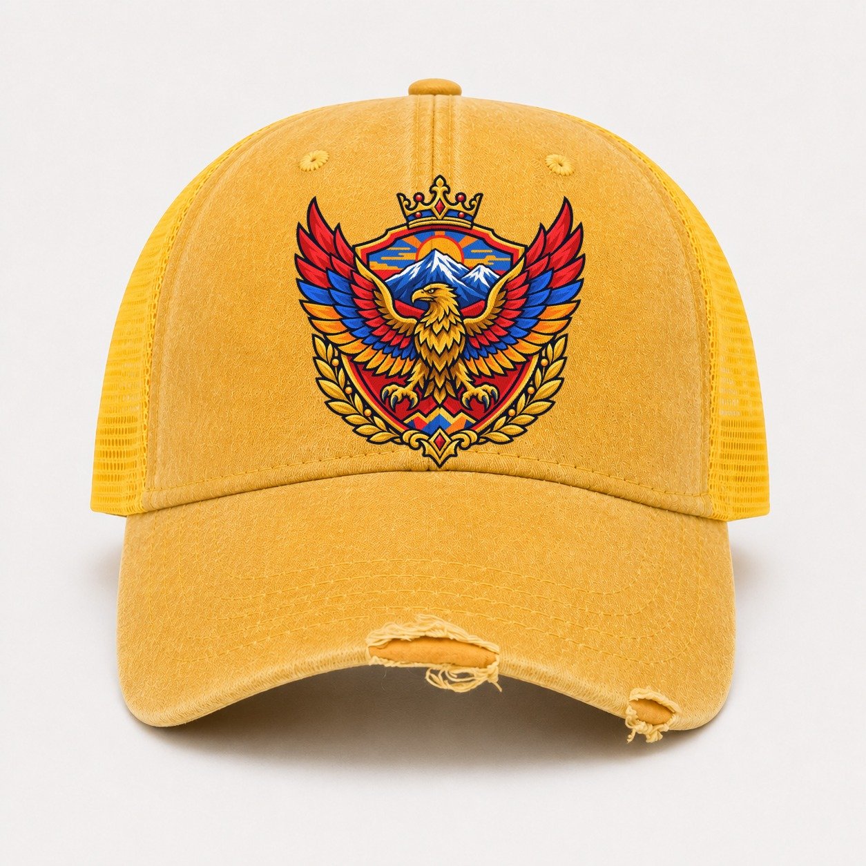 Yellow — front view