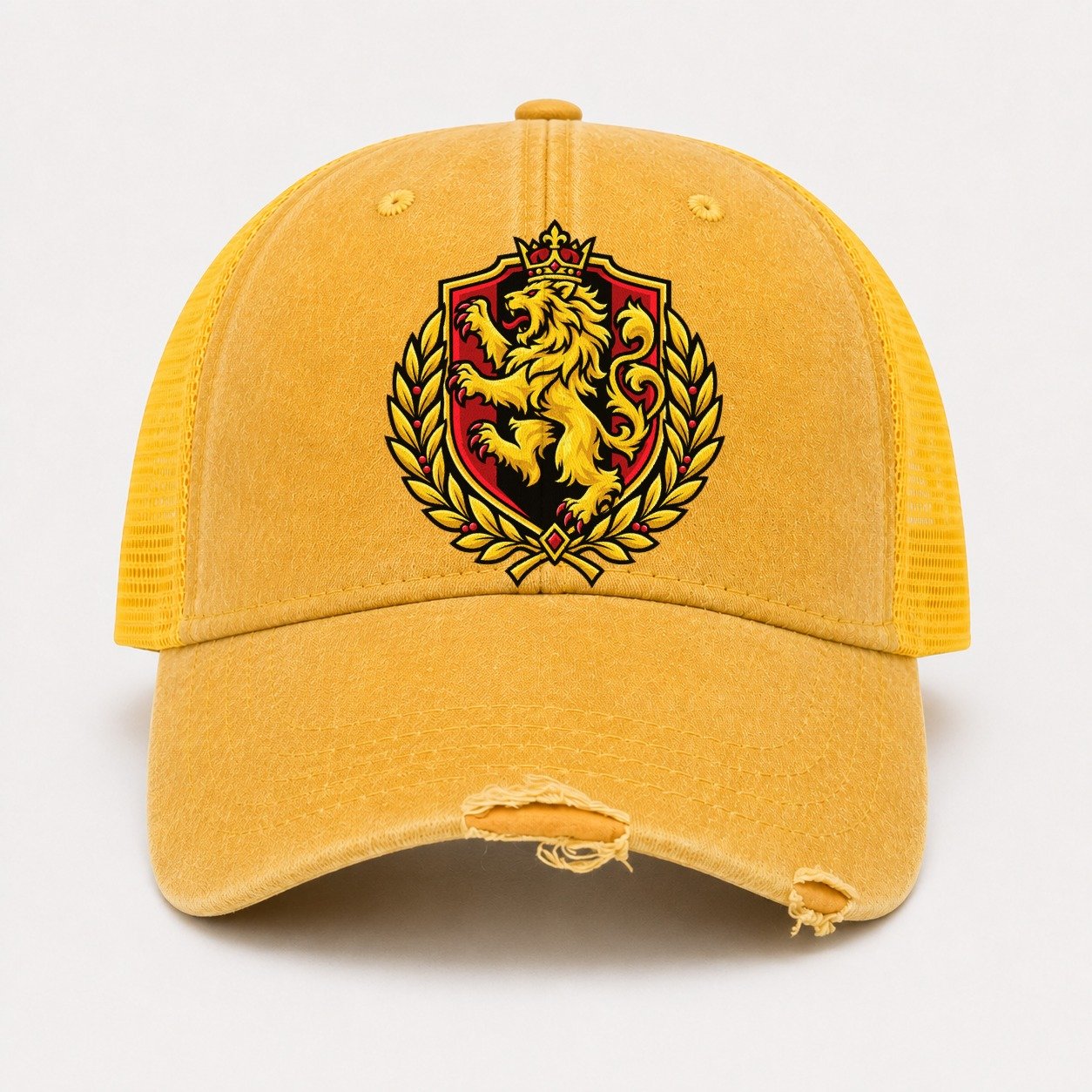 Yellow — front view