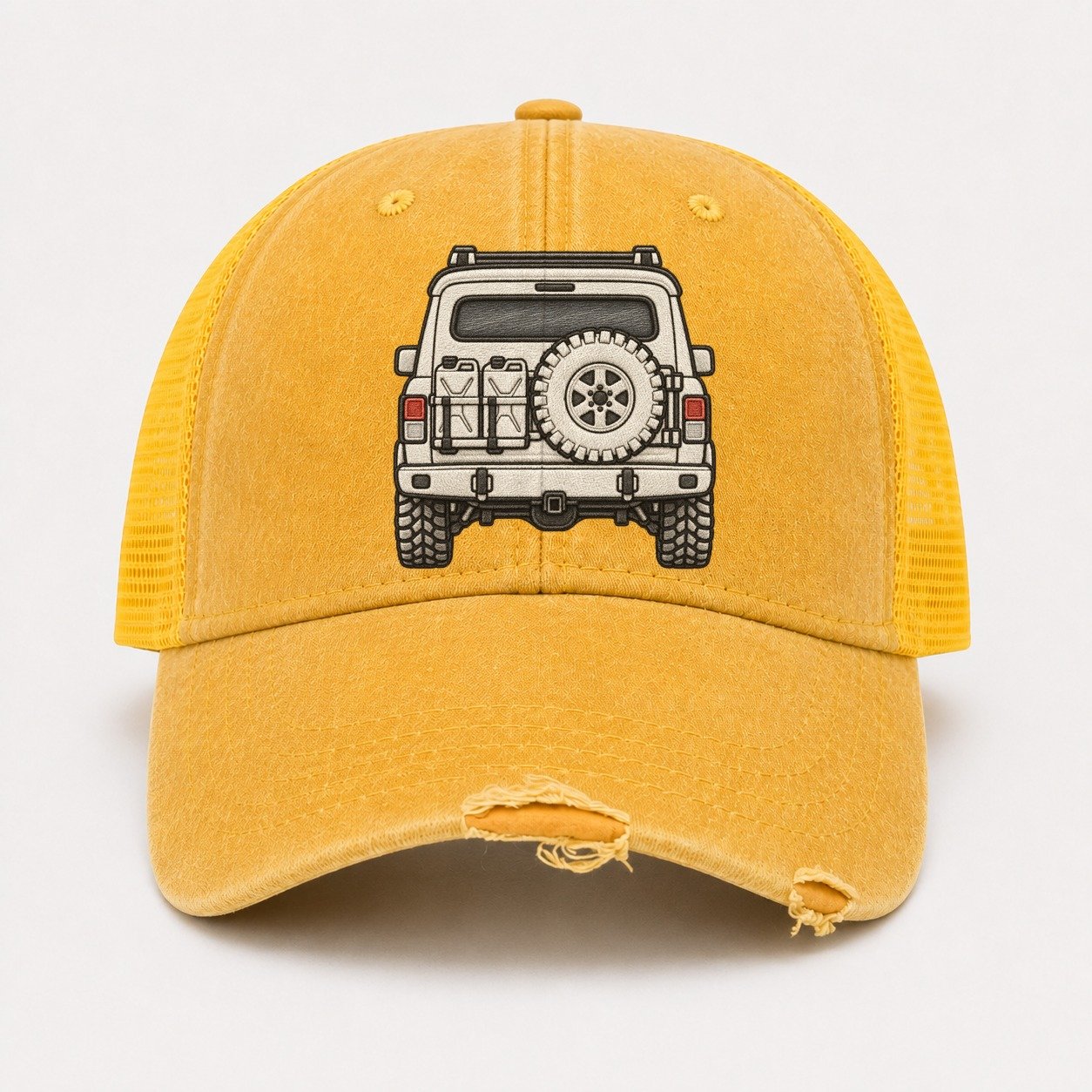 Yellow — front view