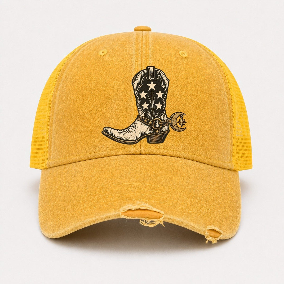 Yellow — front view