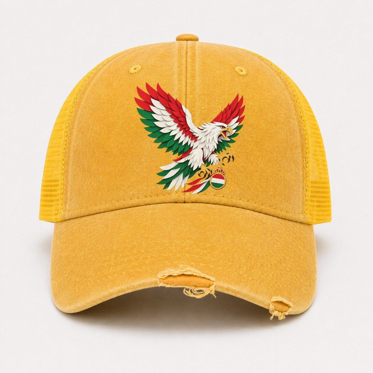 Yellow — front view
