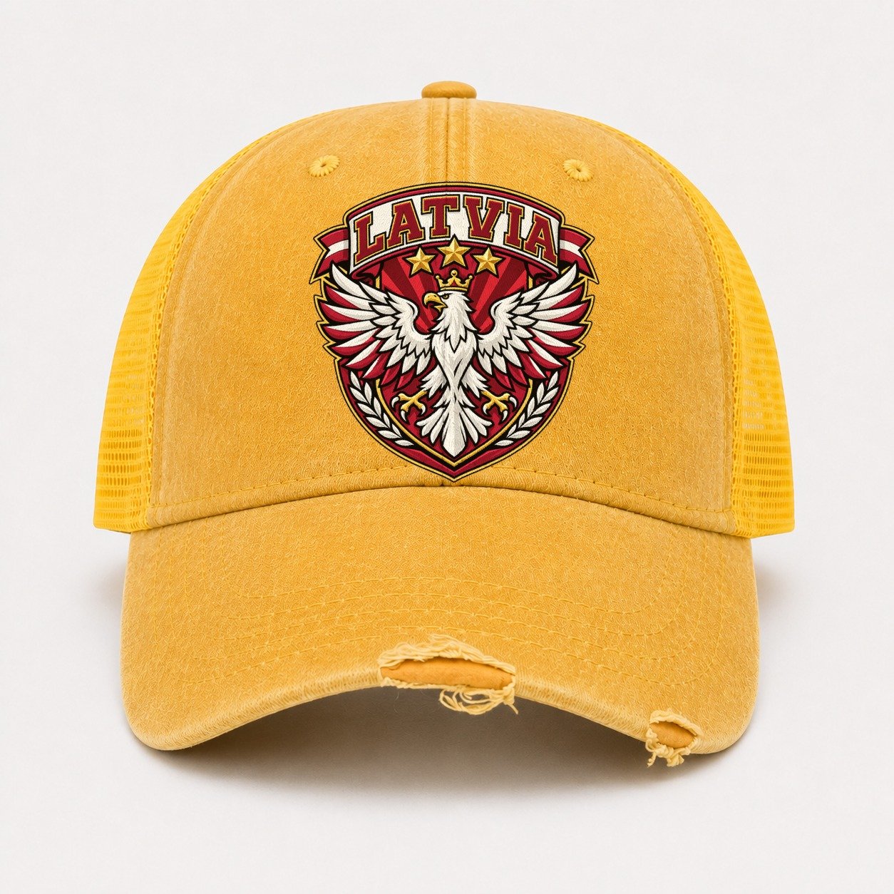 Yellow — front view