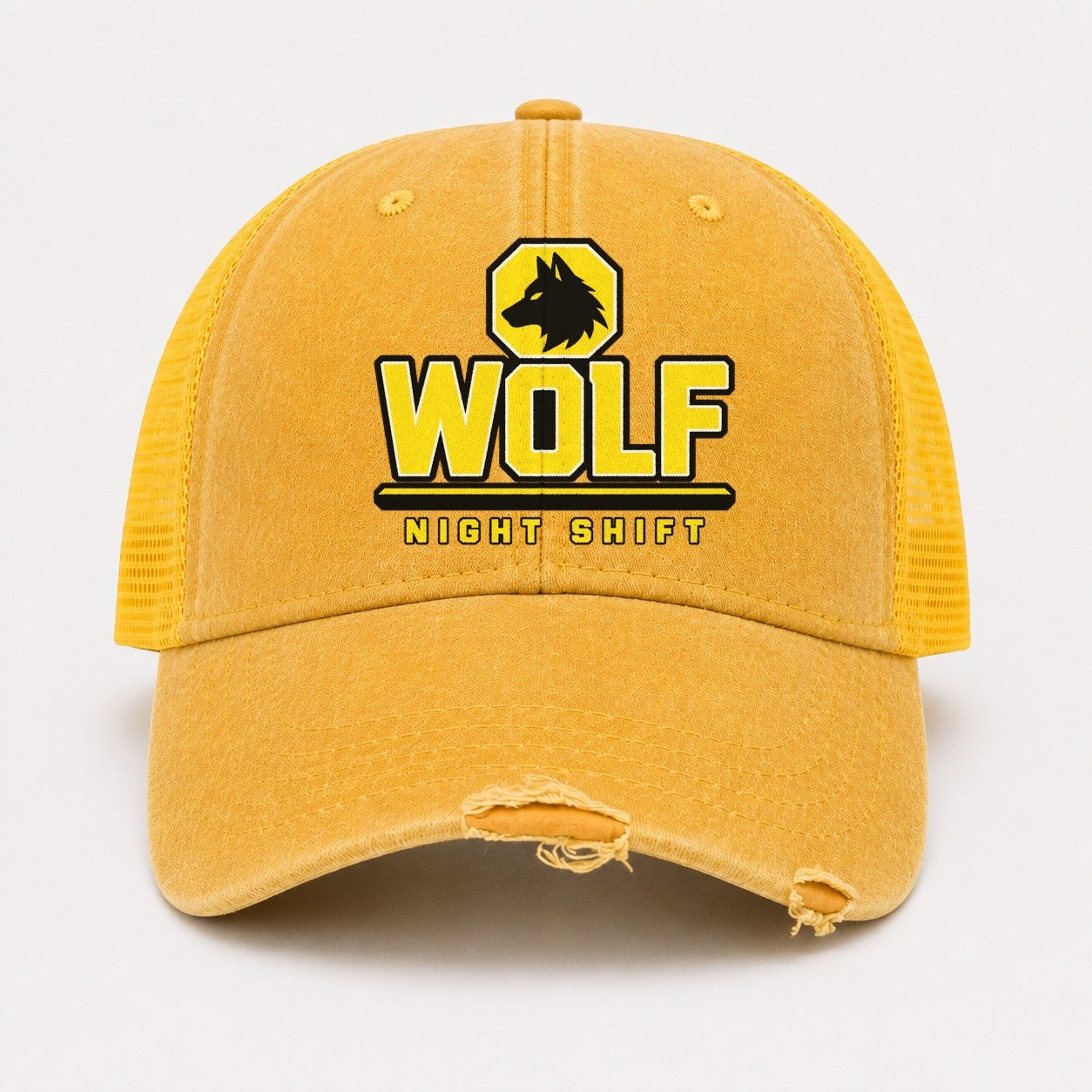 Yellow — front view