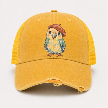 Yellow — front view