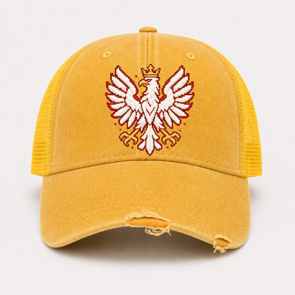Yellow — front view