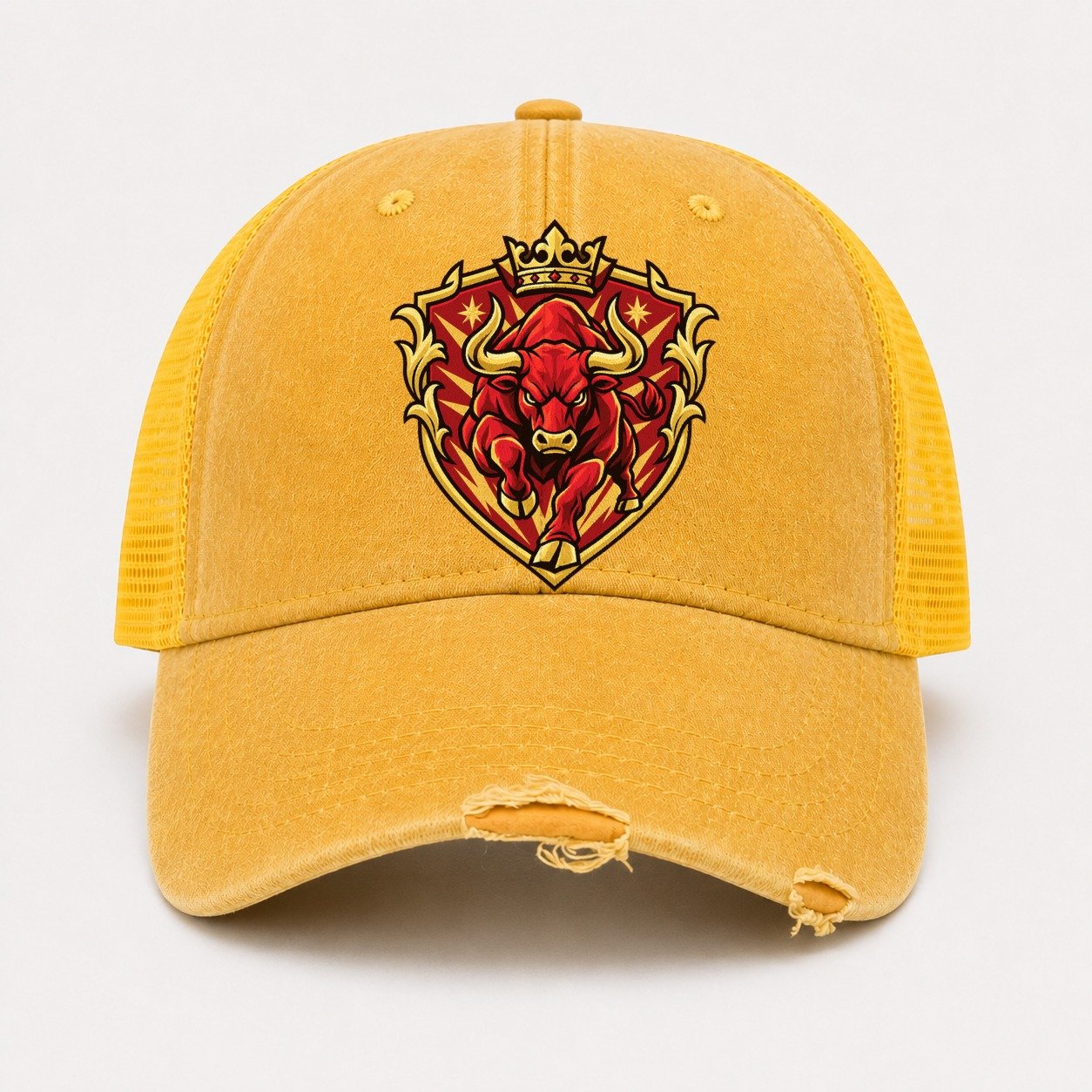 Yellow — front view