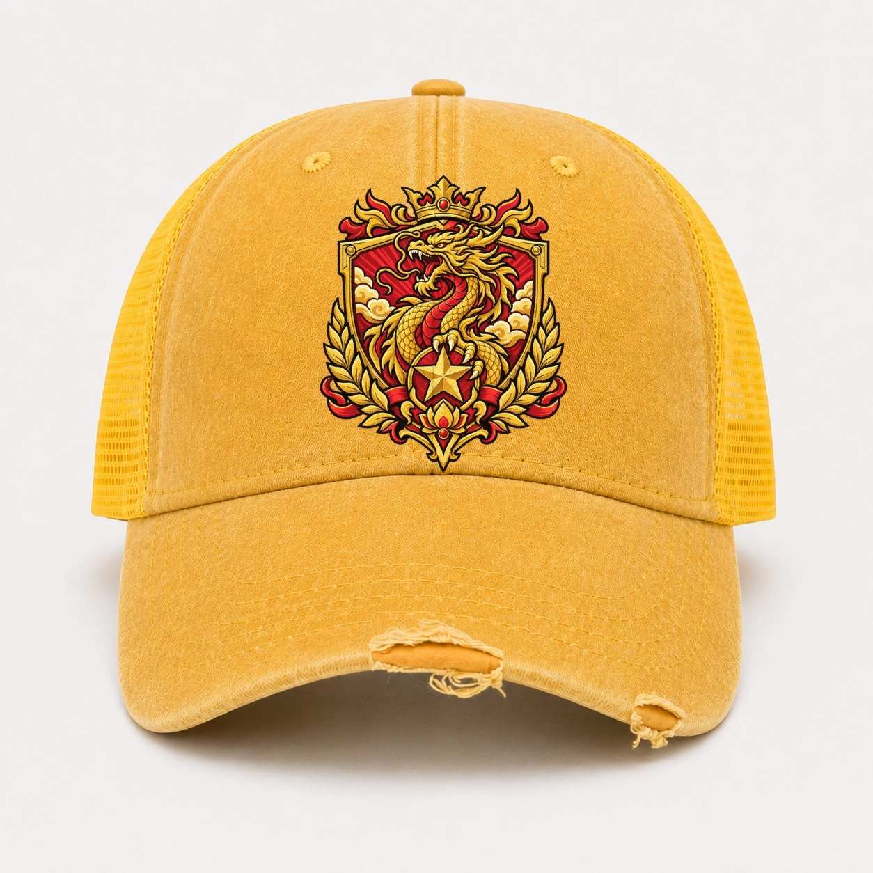 Yellow — front view