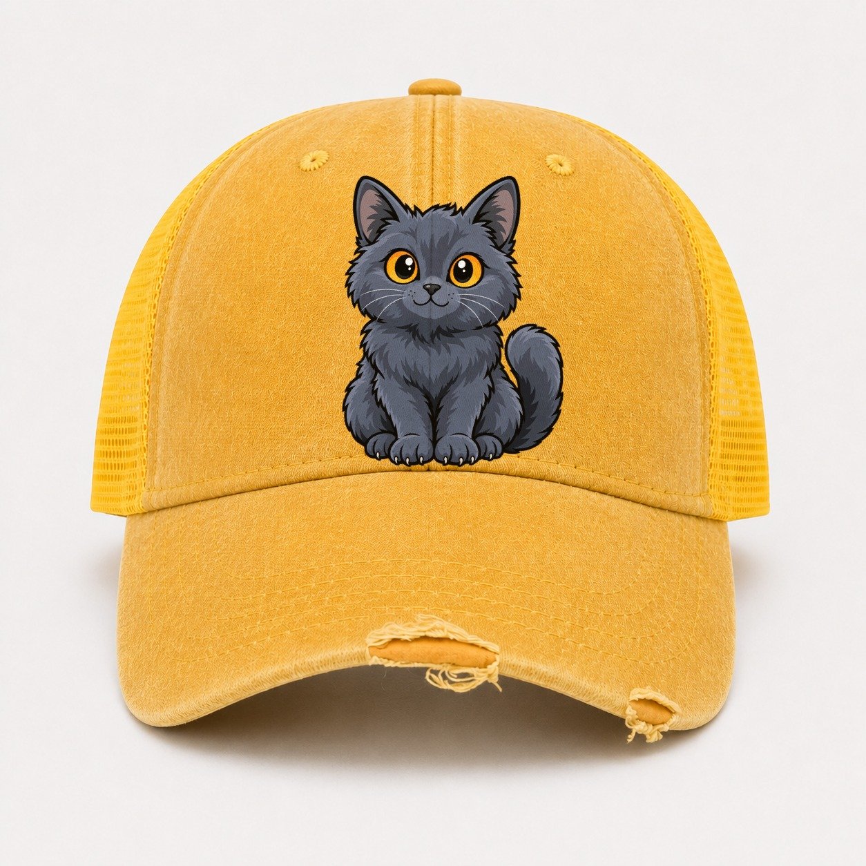 Yellow — front view
