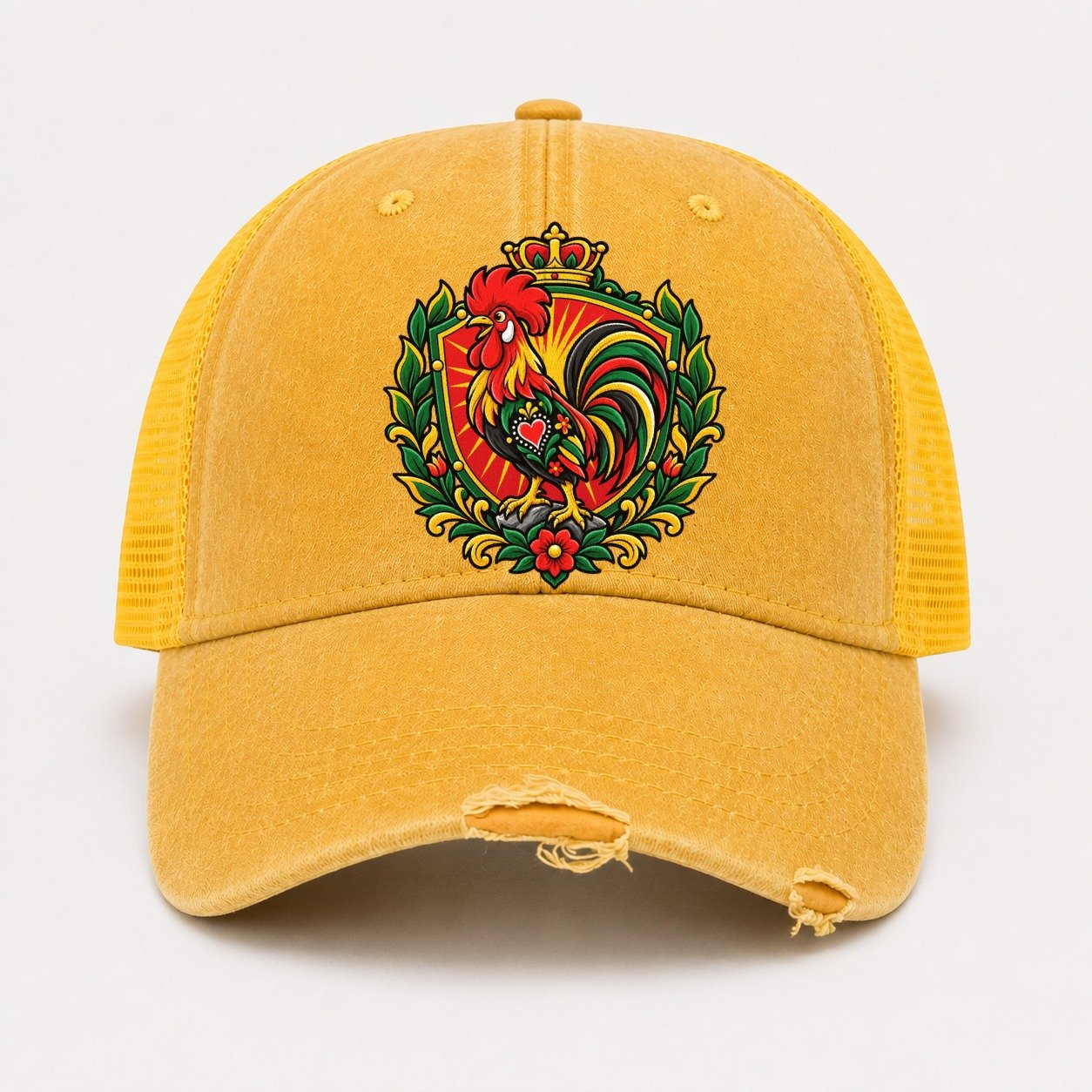 Yellow — front view