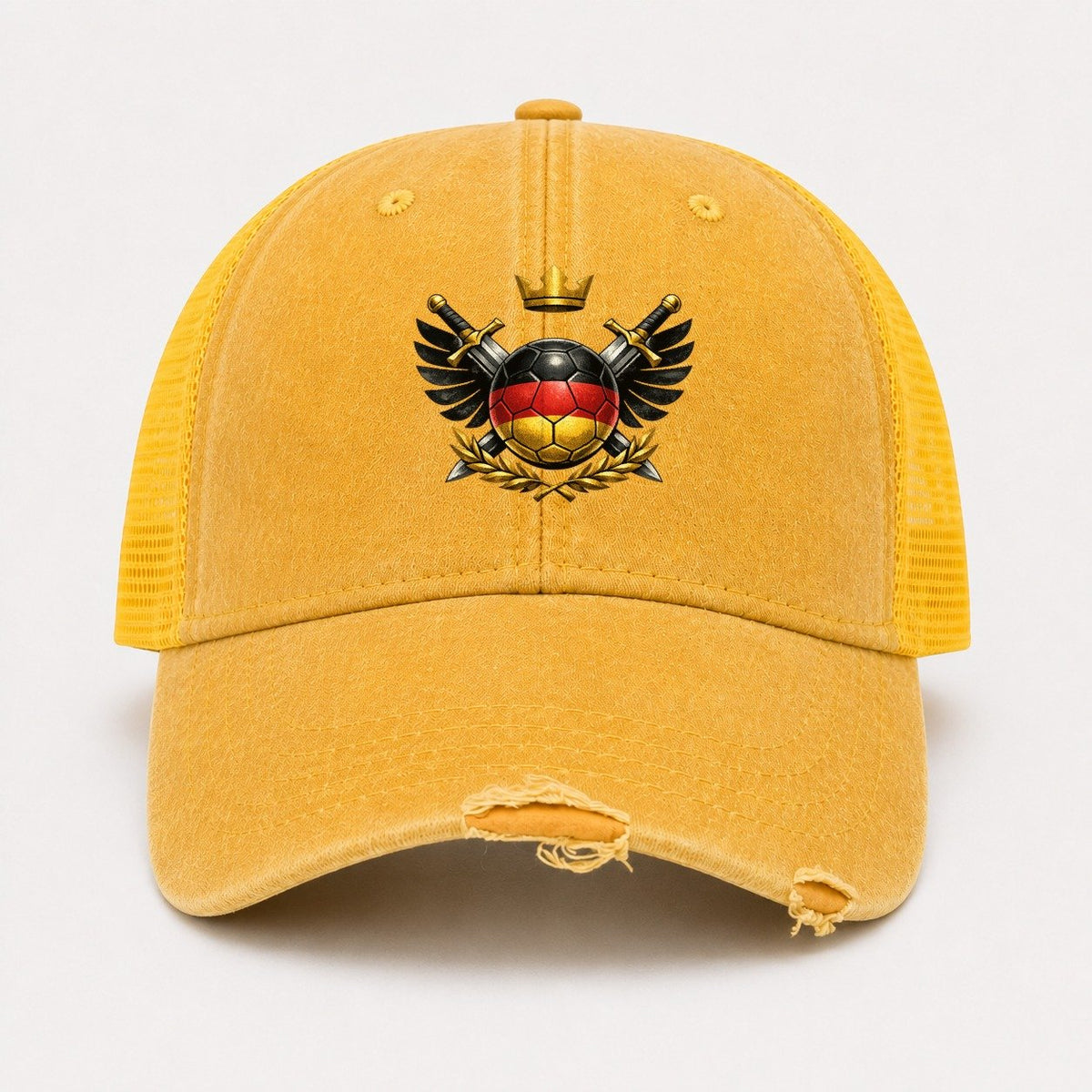 Yellow — front view