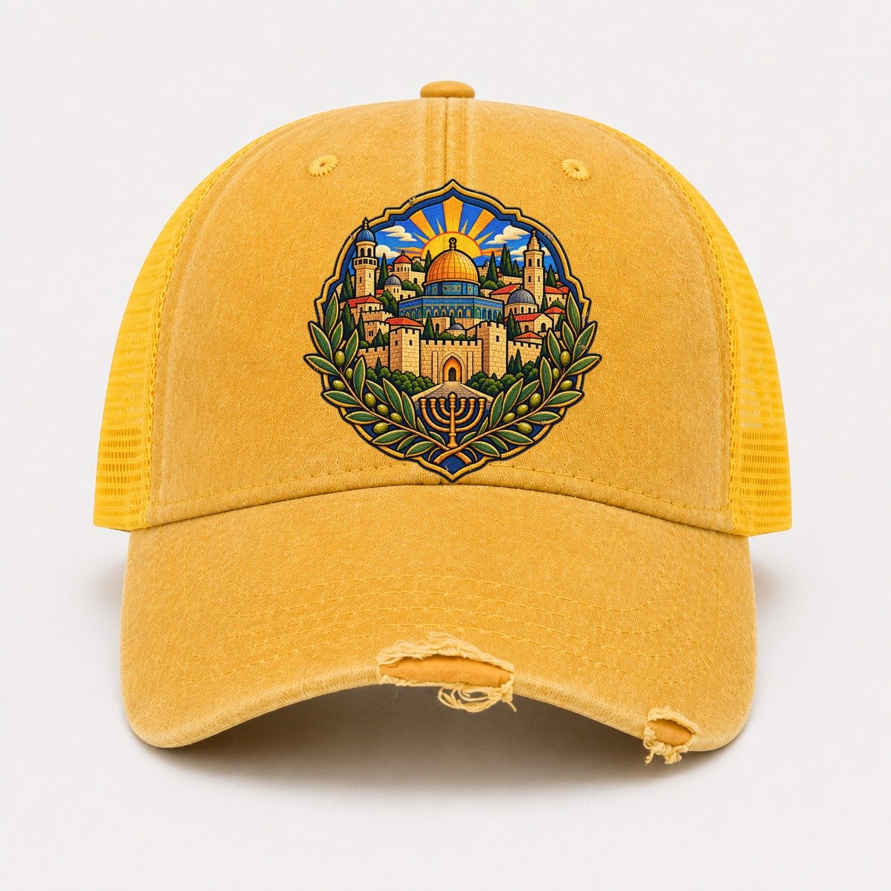 Yellow — front view