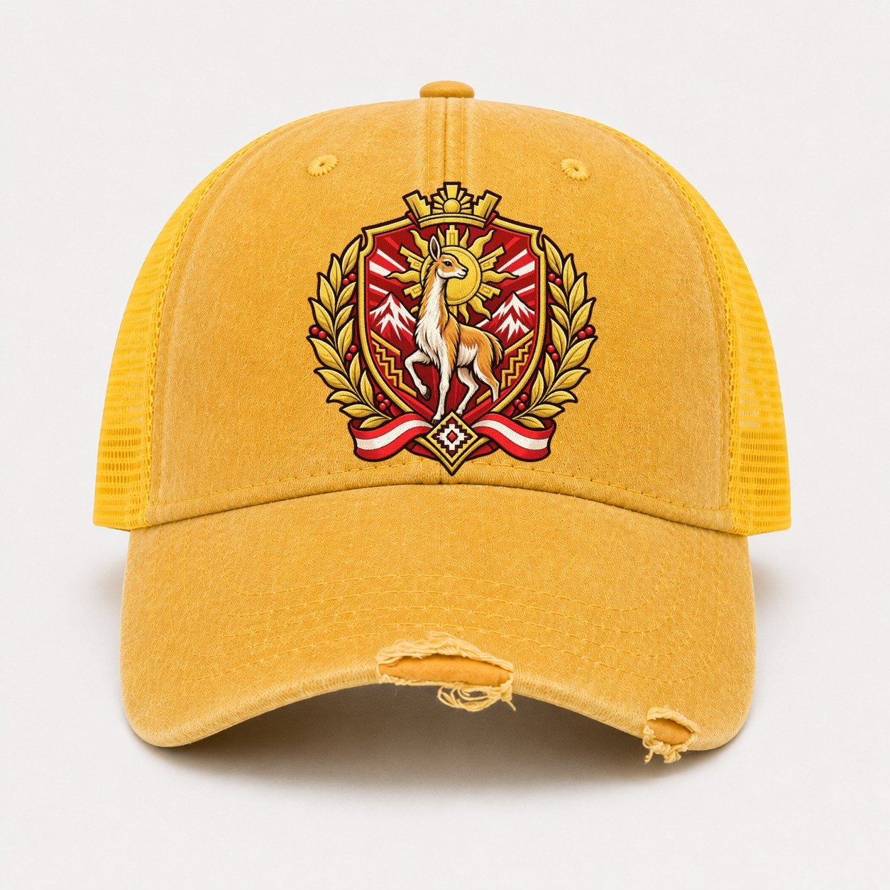 Yellow — front view