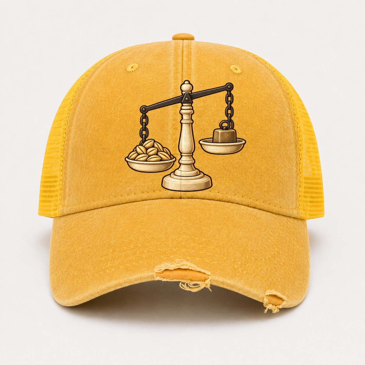 Yellow — front view
