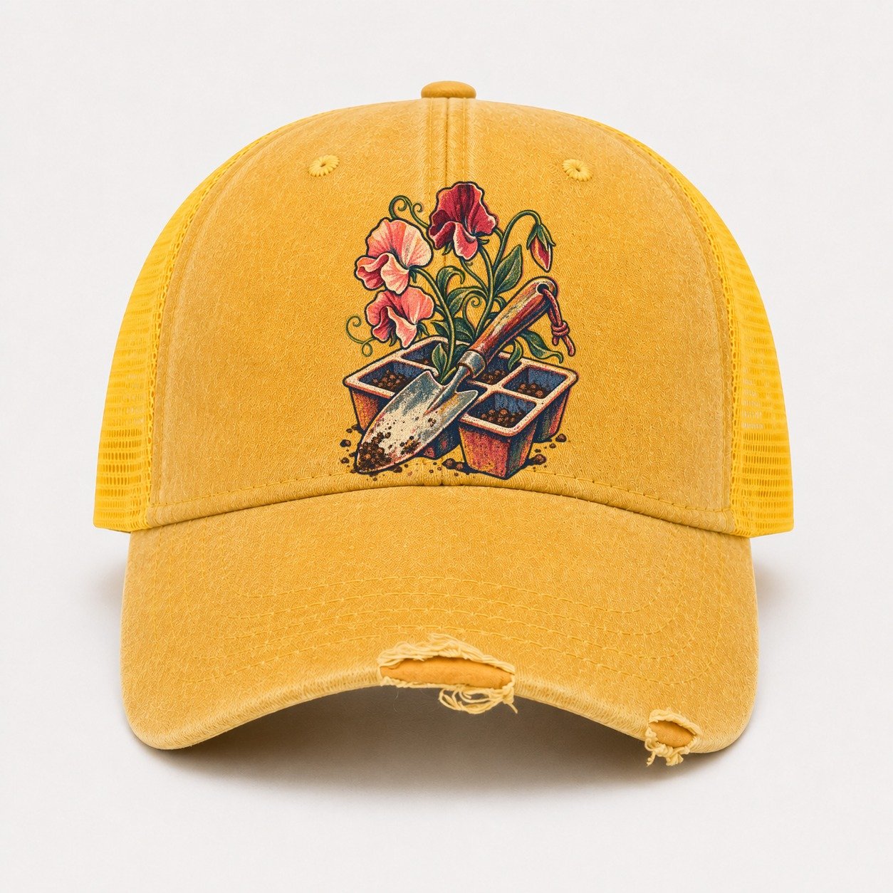 Yellow — front view