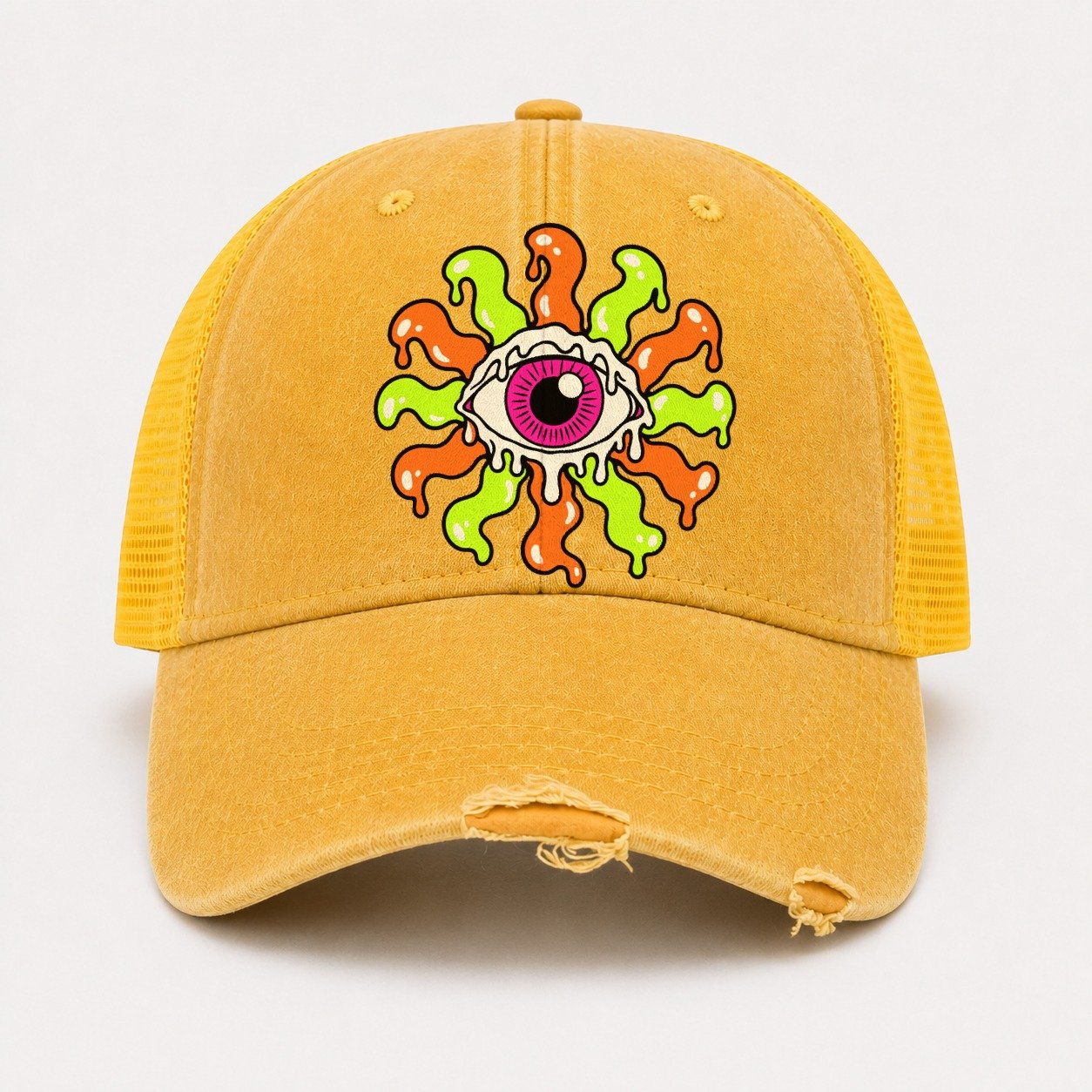 Yellow — front view