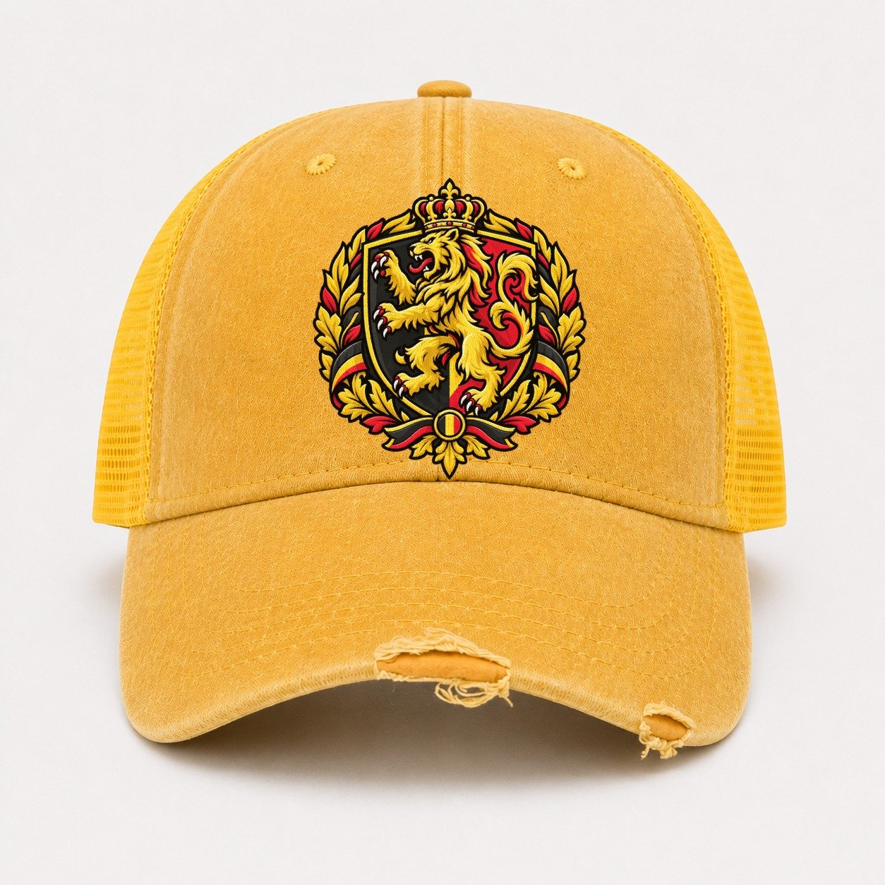 Yellow — front view