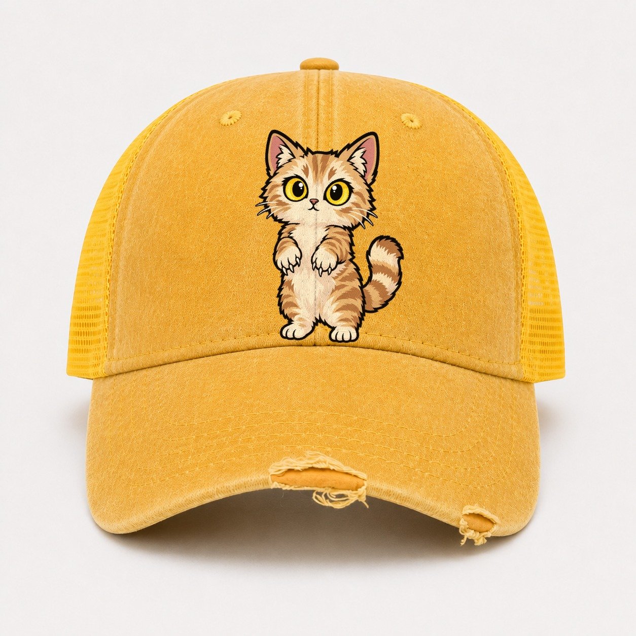 Yellow — front view